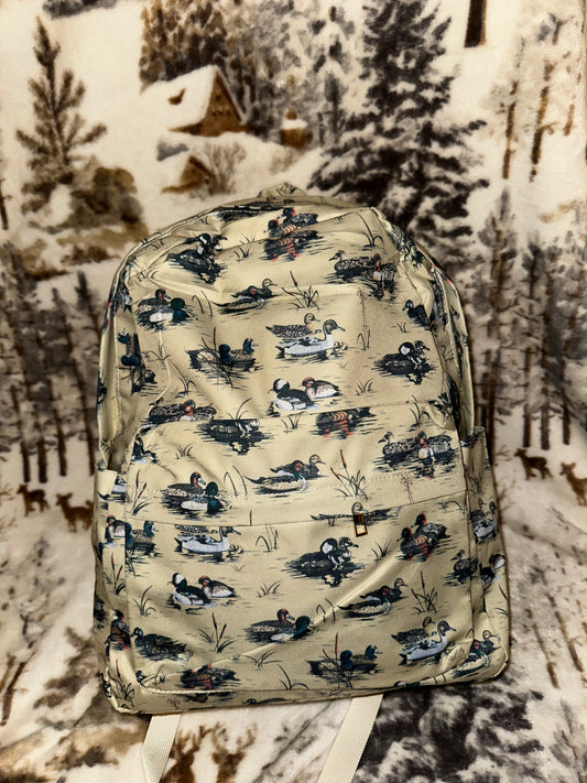 Kids Duck Printed Backpack