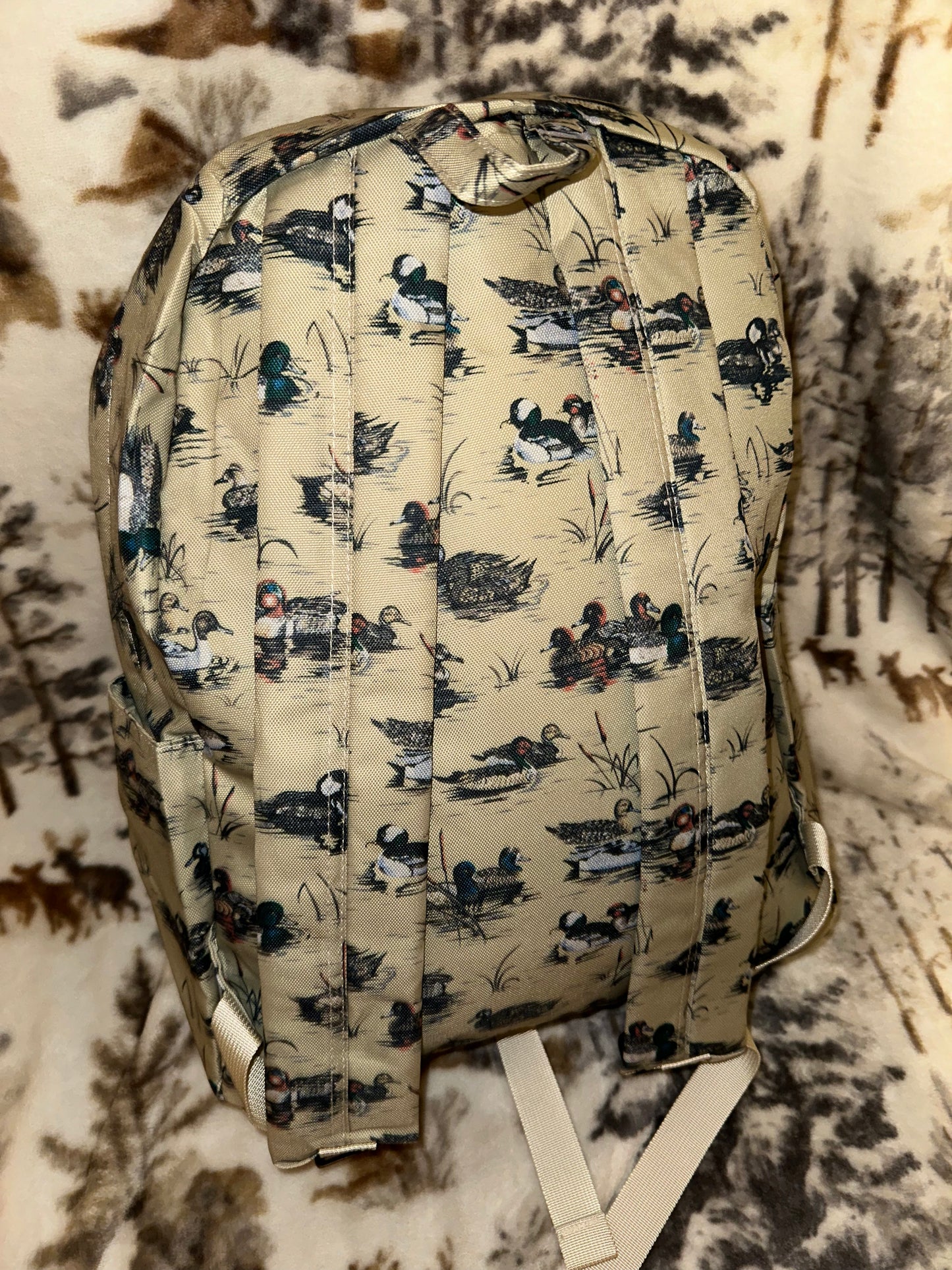 Kids Duck Printed Backpack